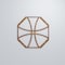 Ekena Millwork Large Haswell Decorative Fretwork Wood Wall Panels, Walnut, 23 3/8"W x 23 3/8"H x 3/8"T WALW24X24X0375HWLWA - alternate 4